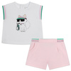 KARL LAGERFELD Baby girls top and shorts set