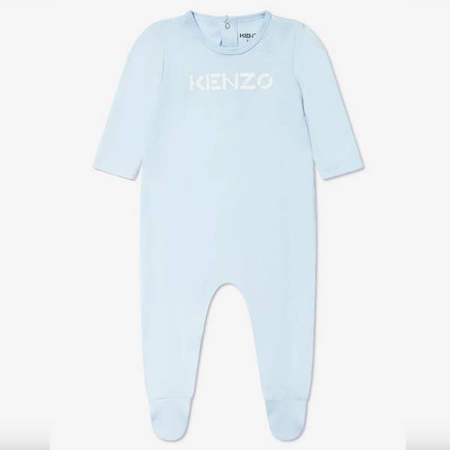 KENZO Kids Baby boys organic cotton Tiger babygrows set in blue