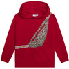 THE MARC JACOBS Girls red hooded sweatshirt