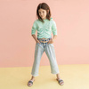 TWINSET Girls sandals pastel pink with black logo application