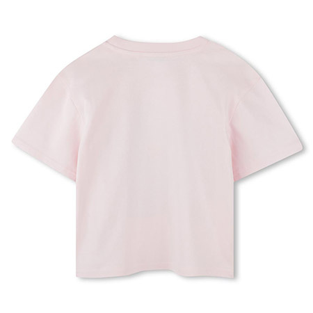 THE MARC JACOBS T-shirt dziecięcy z krótkim rękawem DAISY, jasny róż