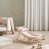OLIVER FURNITURE Wood Toddler Rocker, oak/rose