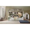 LIFETIME Kidsrooms Kid's 4-in-1 Bed with Top Construction