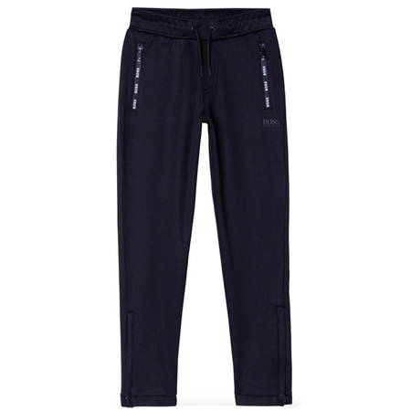 BOSS Kids Boys black tracksuit pants