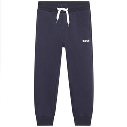 BOSS Kids Boys navy tracksuit pants