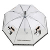 KARL LAGERFELD Kids MINI MI Дитяча парасолька з логотипом