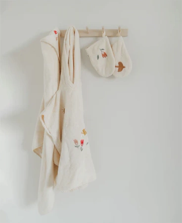 OLIVER FURNITURE Kids' bathing gloves Moon Cat