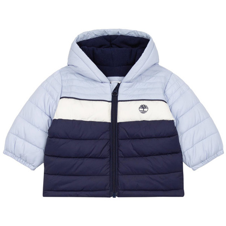 BOSS Kids Baby boys hooded snowsuit in light blue