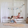 Hoppekids ECO Dream House bed 90x200 cm without stairs, white