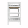 LIFETIME Kidsrooms Двоярусне ліжко з драбиною 90x200 см - Breeze, білий