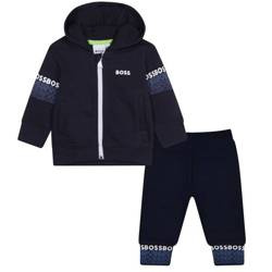 BOSS KIDS Boys navy 2-piece tracksuit