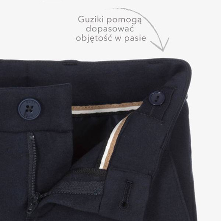 BOSS Kids Boys two-piece navy suit