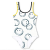 MARC JACOBS Girls ivory smiley faces swimsuit