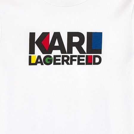 KARL LAGERFELD KIDS MINI MI T-shirt chłopięcy z krótkim rękawem