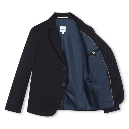 BOSS Kids Boys two-piece navy suit