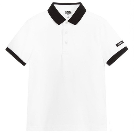 KARL LAGERFELD KIDS Short sleeves polo