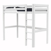 LIFETIME Kidsrooms ELEMENTS Łóżko na wysokiej antresoli High Sleeper 177 cm z drabinką, białe