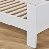  HOPPEKIDS Łóżko młodzieżowe białe 90x200 cm