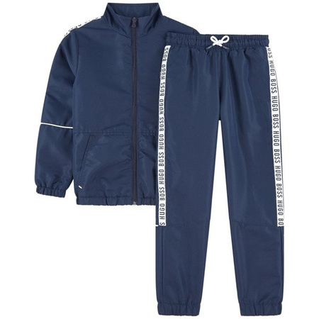 BOSS Kids Dres chłopięcy granatowy