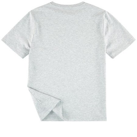 BOSS Kids T-shirt chłopięcy z krótkim rękawem z logo szary